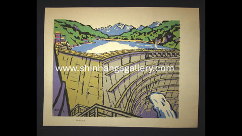 18 Huge Orig Japanese Woodblock Print LIMIT# Miyata Saburo Shinshu Nagano Prefecture Twenty Sceneries 18 pieces