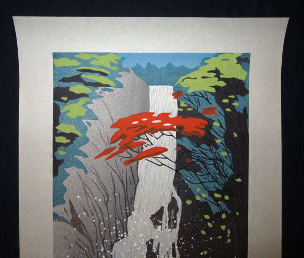 A Huge Orig Japanese Woodblock Print PENCIL Sign Limit# Liu Changqing 刘长青 1997