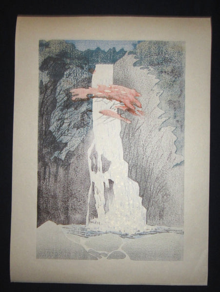 A Huge Orig Japanese Woodblock Print PENCIL Sign Limit# Liu Changqing 刘长青 1997