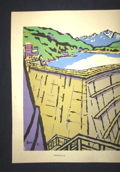 18 Huge Orig Japanese Woodblock Print LIMIT# Miyata Saburo Shinshu Nagano Prefecture Twenty Sceneries 18 pieces
