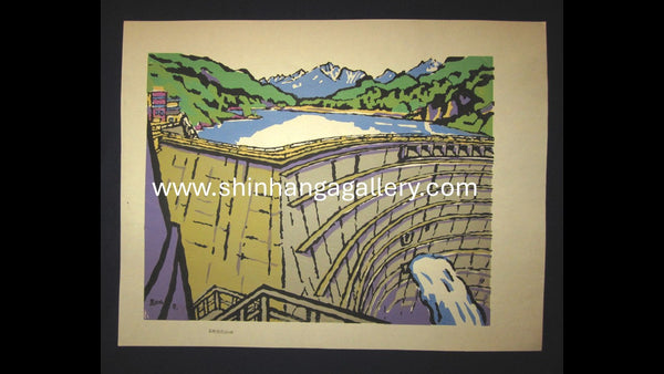 18 Huge Orig Japanese Woodblock Print LIMIT# Miyata Saburo Shinshu Nagano Prefecture Twenty Sceneries 18 pieces