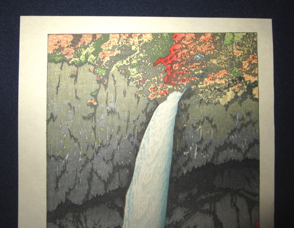 Original Japanese Woodblock Print Hasui Kawase New Japan Ten Sceneries