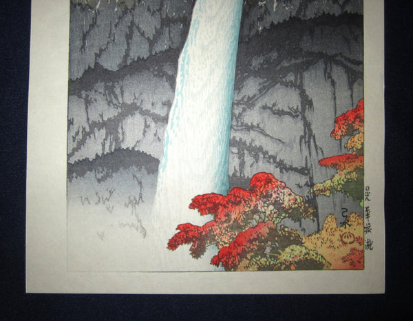 Original Japanese Woodblock Print Hasui Kawase New Japan Ten Sceneries